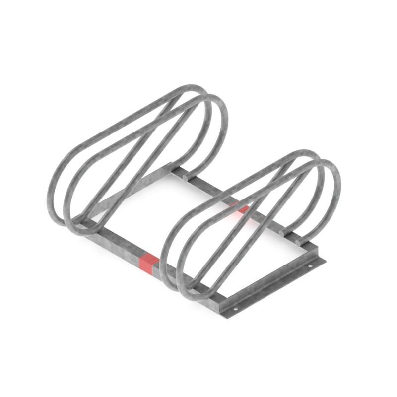 ΜΠΑΡΑ ΣΤΑΘΜΕΥΣΗΣ ΠΟΔΗΛΑΤΩΝ 2 ΘΕΣΕΩΝ ΓΑΛΒΑΝΙΖΕ