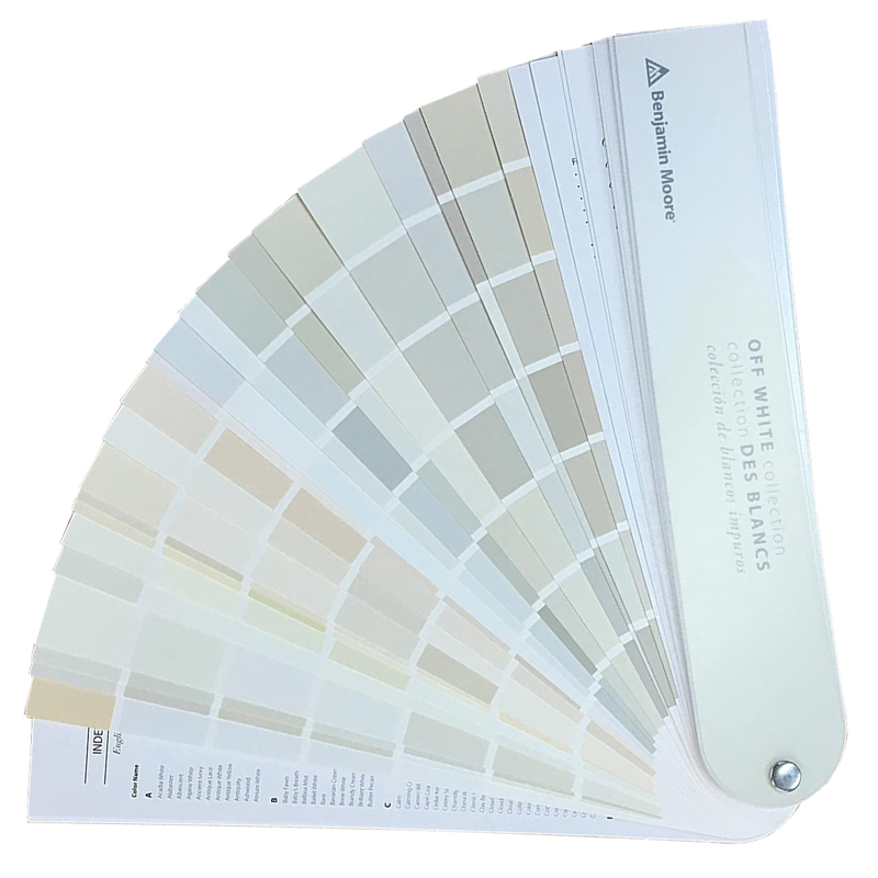 Off Whites βεντάλια χρωμάτων